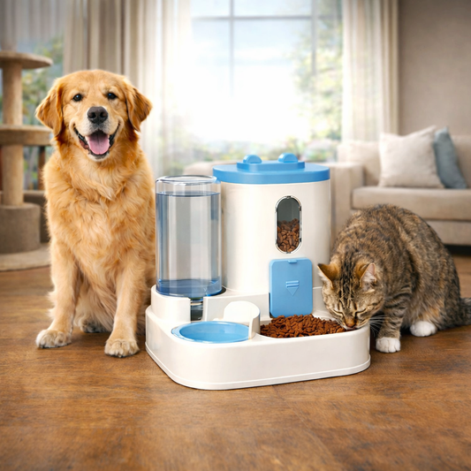 2-in-1 Futter & Wasserstation