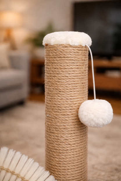 Kratzstation 3-in-1 mit Bürstenbogen