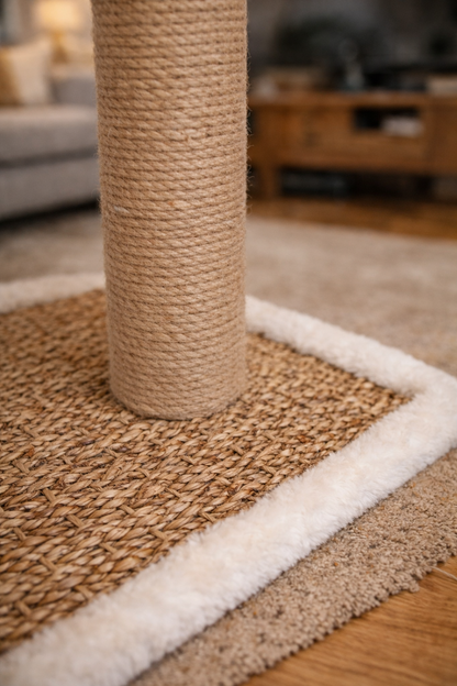 Kratzstation 3-in-1 mit Bürstenbogen