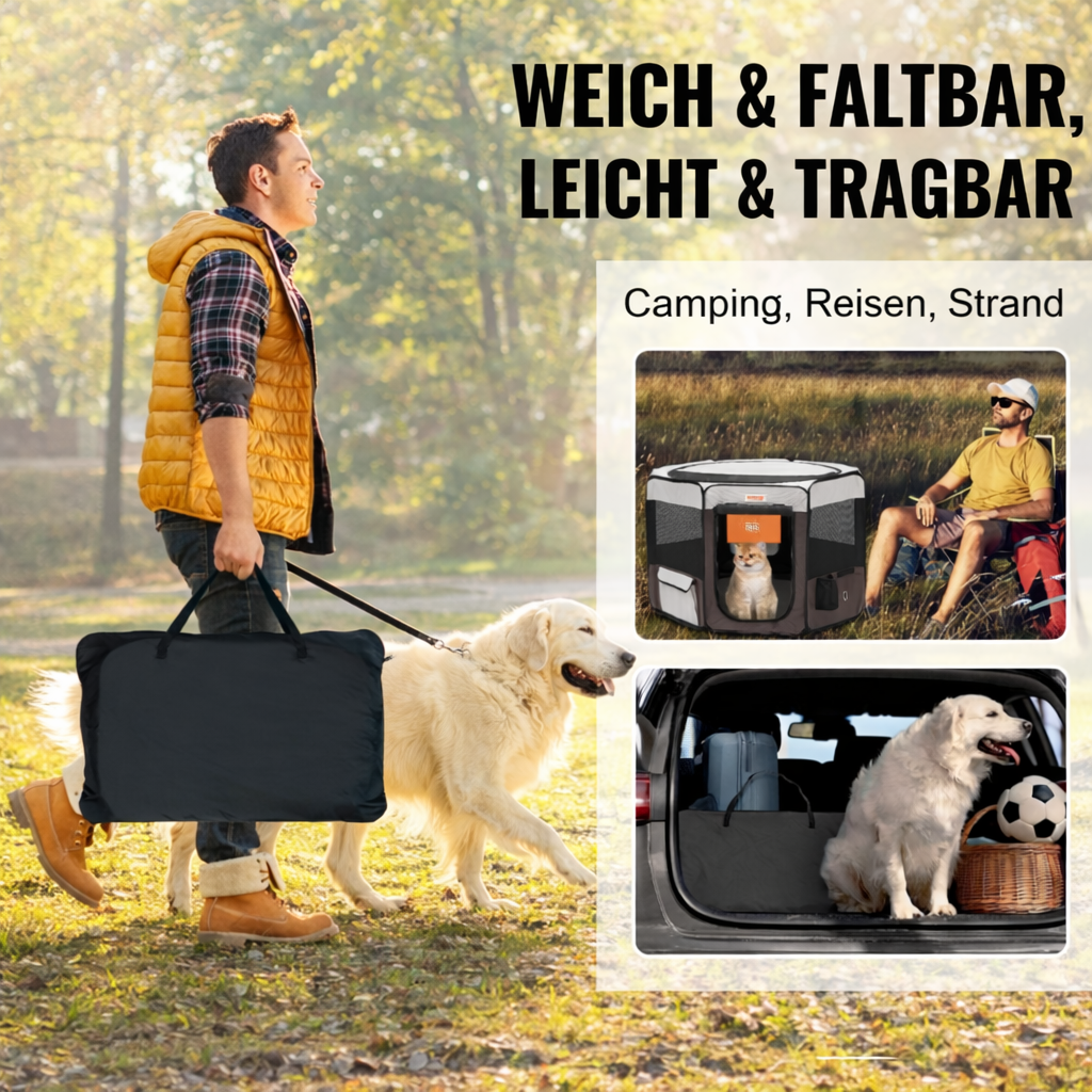 Faltbares Haustier-Gehege