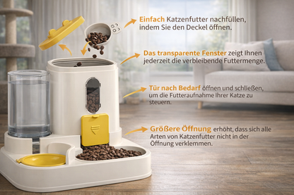 2-in-1 Futter & Wasserstation