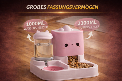 2-in-1 Futter & Wasserstation (M)